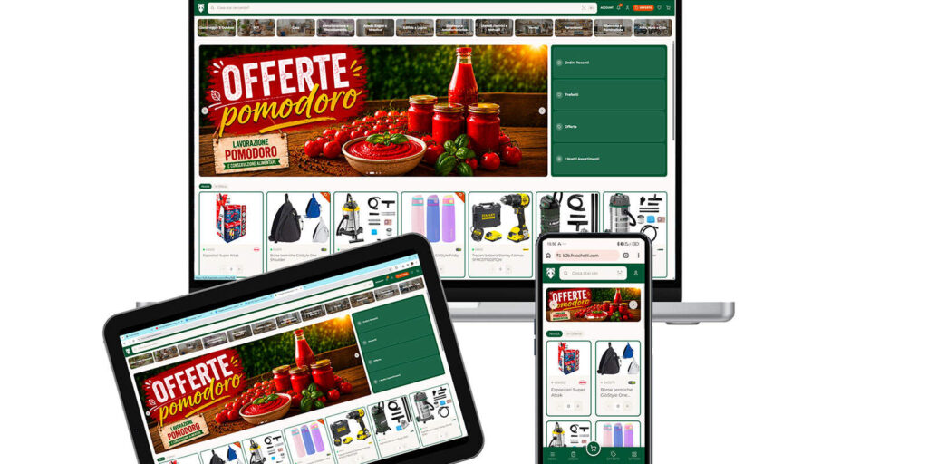 Fraschetti riparte dal digitale. Online la nuova piattaforma B2B