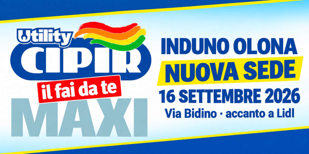 Cipir Utility, nuova sede Maxi a Induno Olona