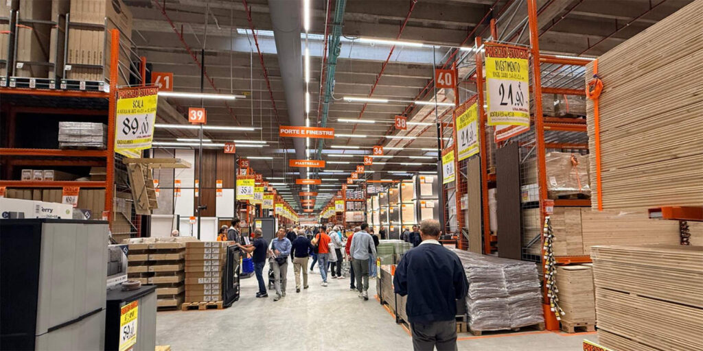 Tecnomat ha aperto a Padova. La visita